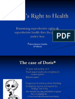04 Womens Right To Health - Prof. Fatima Alvarez Castillo