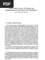 metafísica univocista