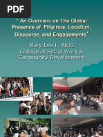 06 An Overview On The Global Presence of Filipinos - Prof. Mary Lou L. Alcid