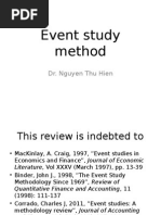 Event Study Method