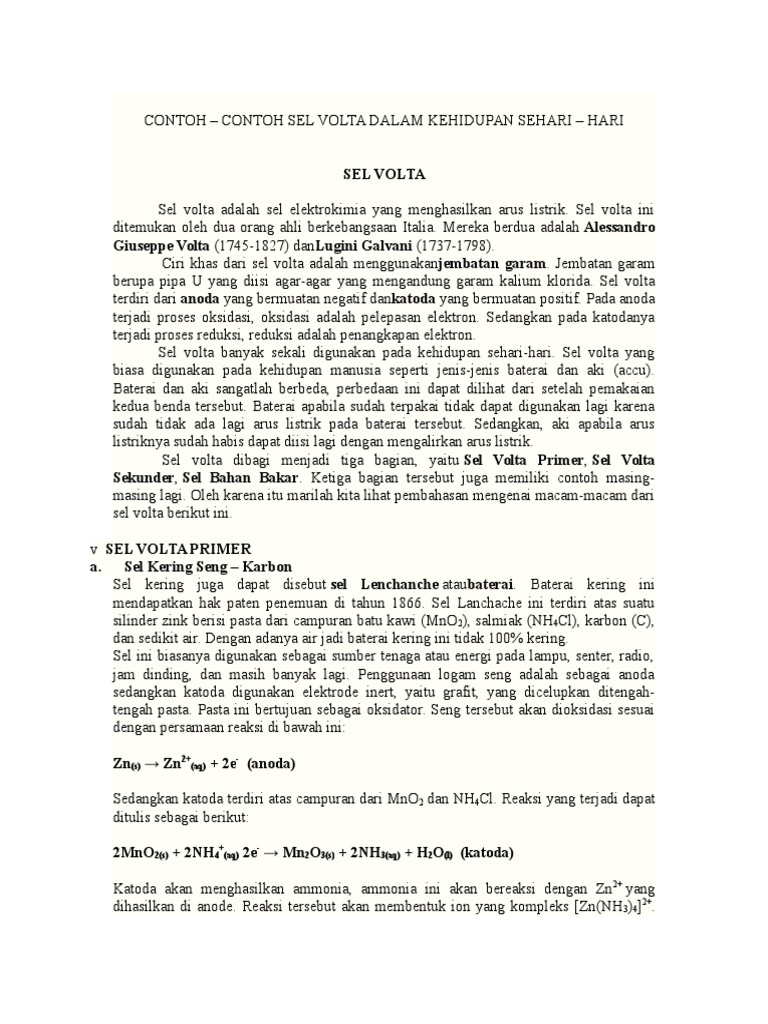 CONTOH – CONTOH SEL VOLTA DALAM KEHIDUPAN SEHARI 2.doc