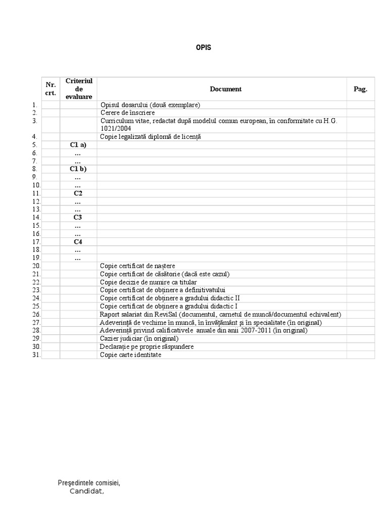 Model Opis | PDF