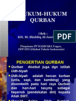 Hukum Hukum Qurban