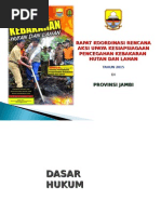 Download Bahan Paparan Rapat Koordinasi Rencana Aksi Upaya Kesiapsiagaan Pencegahan Kebakaran  Hutan Dan Lahan Tahun 2015 by Pandu Hartadita SN281327948 doc pdf