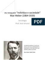 Indivíduo e Sociedade - Max Weber