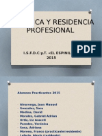 Practica y Residencia Profesional 