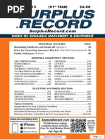 Download OCTOBER 2015 Surplus Record Machinery  Equipment Directory by Surplus Record SN281344968 doc pdf