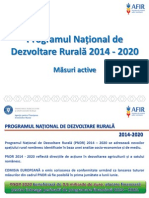 0-Prezentare Masuri Active PNDR 2014 2020