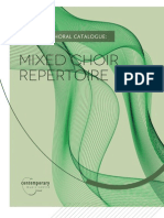 CMC Choral Catalogue - Mixed Voices