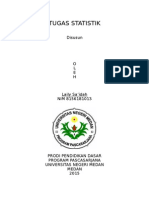 Rangkuman Tugas Statistik Ly Selesai