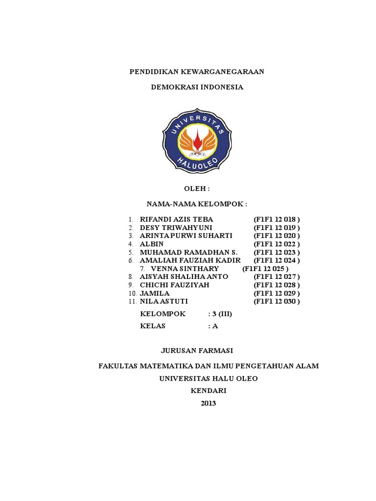 Makalah Demokrasi Indonesia