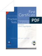 38555496 First Certificate Practice Tests Plus 2008 Edition Longman