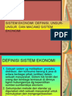 Sistem Ekonomi: Definisi, Unsur-Unsur, Dan Macam-Macam Sistem