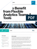 How To Benefit From Flexible Analytics Teams & Tools