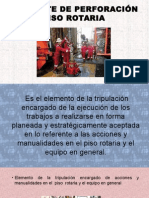 Ayudante de Perforación Piso Rotaria