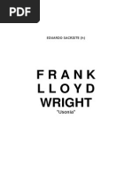 Frank Lloyd Wright ''Usonia'' - Eduardo Sacriste