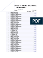 Terremoto 23 Febrero 2015 Ossa de Montiel