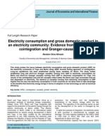 2013.Electricity GDP