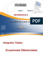 Semana8-Integrales Triples_Ecuaciones Diferenciales