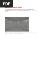 Efeito Holograma - Photoshop