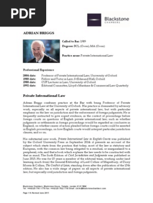 Adrian Briggs Cv