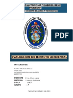 Matriz de Leopold - Impacto