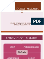 Epidemiologi Malaria & Survei Malariometrik 15 SEPTMBER 2015