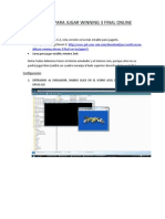 Tutorial para Jugar Winning 3 Final Online