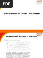 Presentation On Indian Debt Market