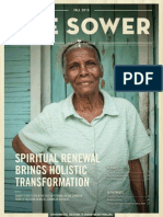 Spiritual Renewal Brings Holistic Transformation: FALL 2015