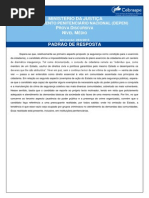 DEPEN Medio Padrao Resposta