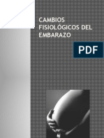 Cambios Fisiologicos Del Embarazo 