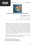 La Evaluacion Neuropsicologica en México