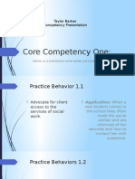 Core Competency One