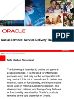 Oracle Social Services-Service Delivery Transformation