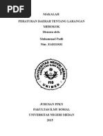 Download MAKALAH LARANGAN MEROKOK by Dedi Agustianto SN281485987 doc pdf
