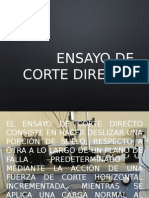 Ensayo de Corte Directo 2015