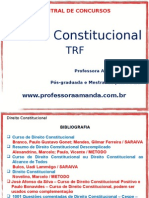 Direito Constitucional - TRF - Princípios e Dirietos e Garantias Fundamentais