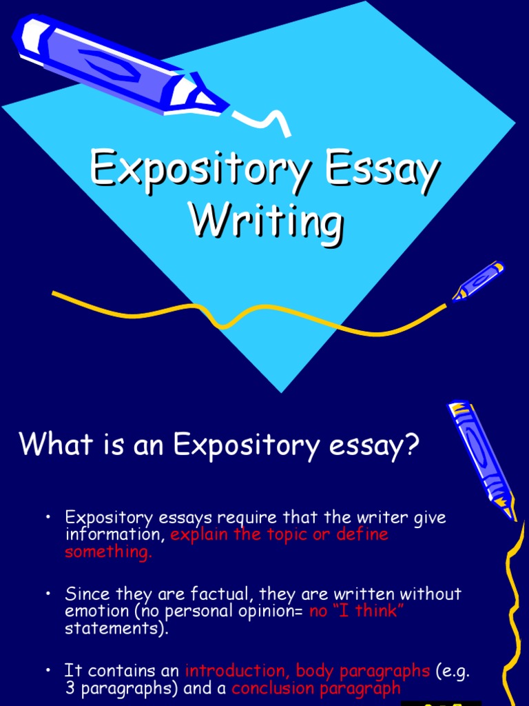 Informational essay powerpoint image