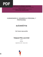 Humanidades Autoestima