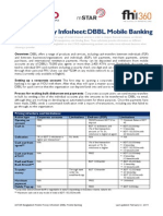Mobile Money Infosheet: DBBL Mobile Banking: Pricing Structure and Limitations