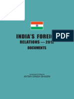 22716 India Foreign Relation 2012