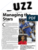 The Buzz Newsletter - Managing The Stars - 22nd February 2010