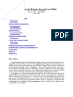 Aerodynamics of a Helicopter Rotor in Forward Flight