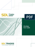 SDL Trados 2007 WinAlign