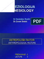 Kineziologija - Antropoloski Faktori