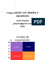 Negociación con aliados y adversarios