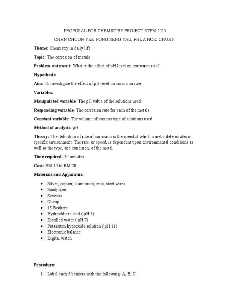 Research proposal medicinal chemistry picture