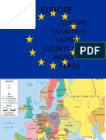 Europe: Europe Countres Capital County Code Airports Flags