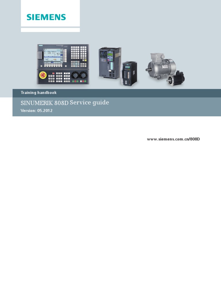 Alarm Sinumerik 808 d | Electronic Engineering | Electrical Equipment